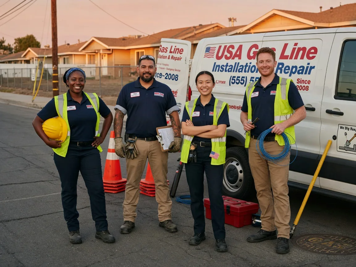 Gas Line Installation company in Farmersburg, IN